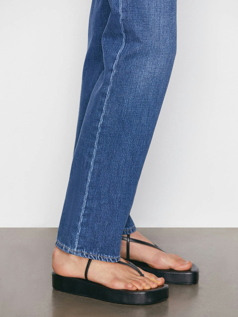 jeans bottom detail view